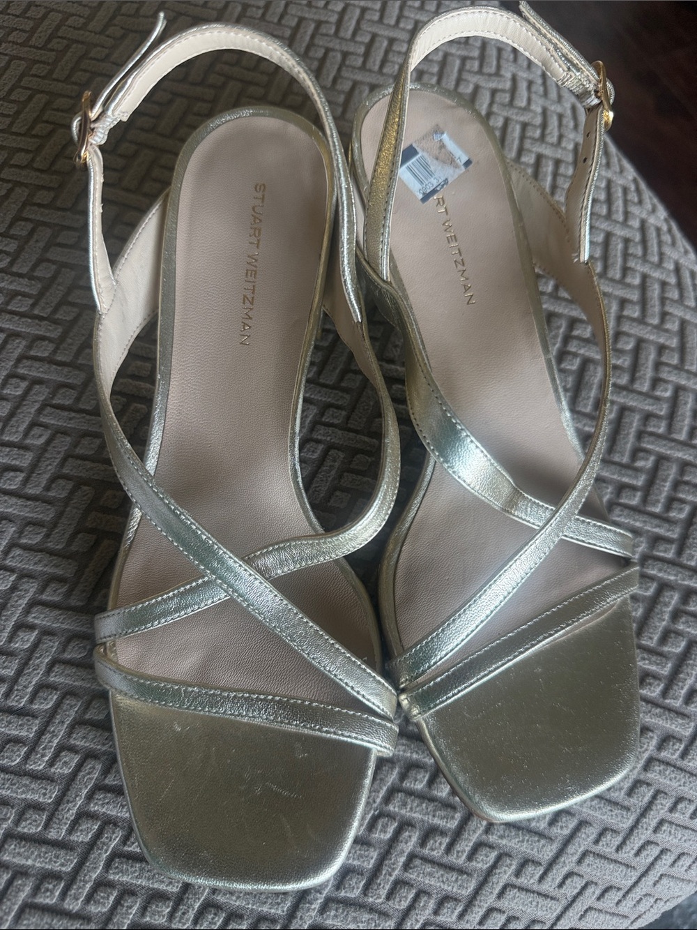 Stuart Weitzman Oasis 50 Block Sandal (Women) 8B NWOT - Picture 4 of 12